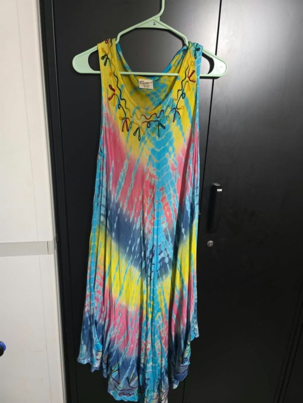 Exist Tie-Dye Sleeveless Dress